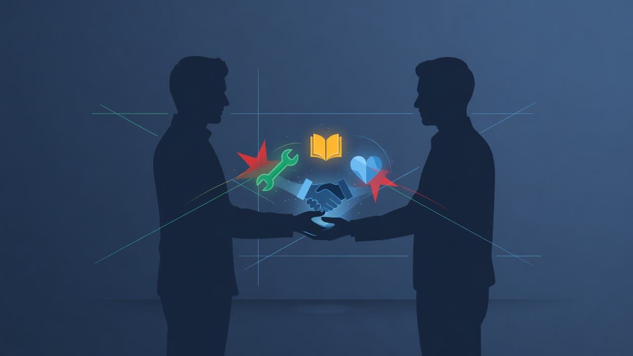 Community skill hand-off